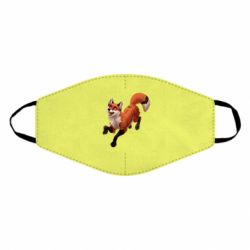 Маска многоразовая Fox in flight - PrintSalon
