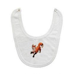 Слюнявчик  Fox in flight - PrintSalon