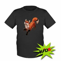 Детская футболка Fox in flight - PrintSalon