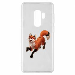 Чехол для Samsung S9+ Fox in flight - PrintSalon