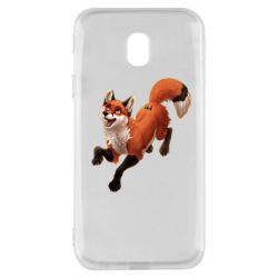 Чехол для Samsung J3 2017 Fox in flight - PrintSalon