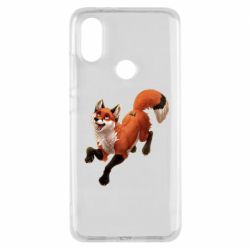 Чехол для Xiaomi Mi A2 Fox in flight - PrintSalon