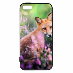 Чохол для iphone 5/5S/SE Fox in the field - PrintSalon