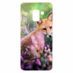 Чохол для Samsung A8 2018 Fox in the field - PrintSalon