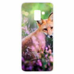 Чохол для Samsung A8+ 2018 Fox in the field - PrintSalon