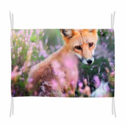 Прапор Fox in the field - PrintSalon