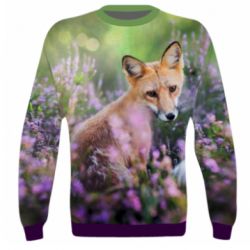 3D світшот Fox in the field - PrintSalon