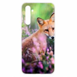 Чохол для Realme 6 Fox in the field - PrintSalon