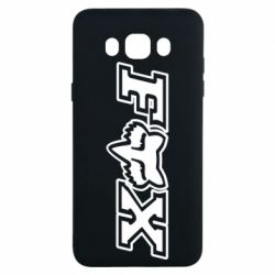 Чехол для Samsung J7 2016 Fox Moto - PrintSalon