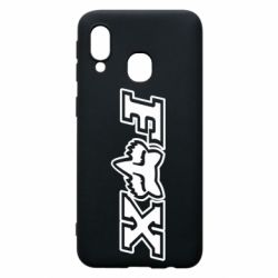 Чехол для Samsung A40 Fox Moto - PrintSalon