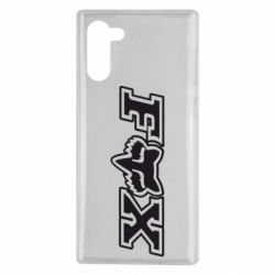 Чехол для Samsung Note 10 Fox Moto - PrintSalon