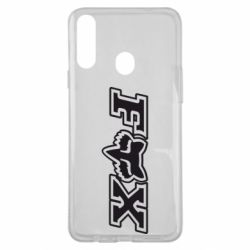 Чехол для Samsung A20s Fox Moto - PrintSalon