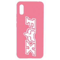 Чехол для Xiaomi Redmi 9a Fox Moto - PrintSalon