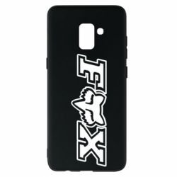 Чехол для Samsung A8+ 2018 Fox Moto - PrintSalon