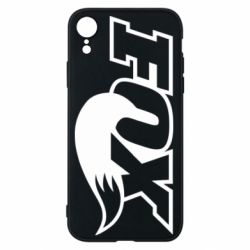 Чехол для iPhone XR Fox racing tail - PrintSalon