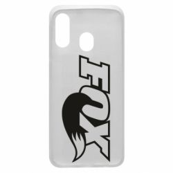 Чехол для Samsung A40 Fox racing tail - PrintSalon