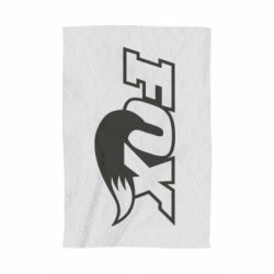 Полотенце с принтом Fox racing tail - PrintSalon