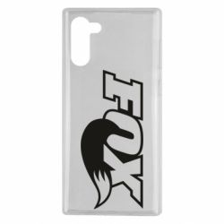Чехол для Samsung Note 10 Fox racing tail - PrintSalon