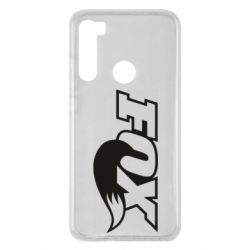 Чехол для Xiaomi Redmi Note 8 Fox racing tail - PrintSalon