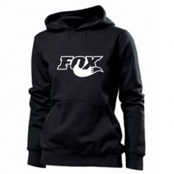 Женское худи Fox racing tail - PrintSalon