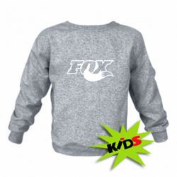 Детский свитшот Fox racing tail - PrintSalon
