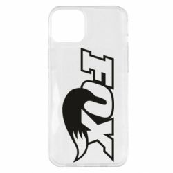 Чехол для iPhone 14 Plus Fox racing tail - PrintSalon