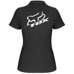 Женское поло FOX Racing - PrintSalon