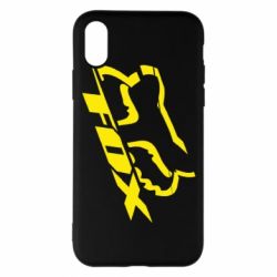 Чехол для iPhone X/Xs FOX Racing - PrintSalon