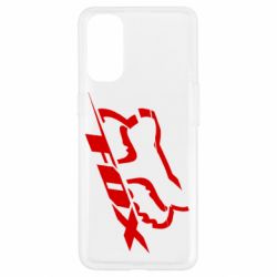 Чехол для Oppo Reno 4 FOX Racing - PrintSalon