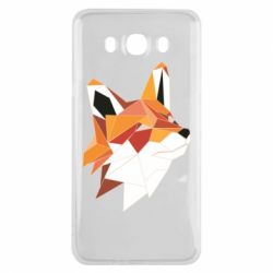 Чохол для Samsung J7 2016 Fox Triangular Art - PrintSalon
