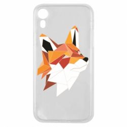 Чохол для iPhone XR Fox Triangular Art - PrintSalon