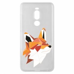 Чохол для Meizu Note 8 Fox Triangular Art - PrintSalon