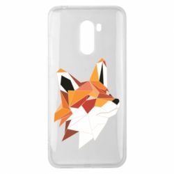 Чохол для Xiaomi Pocophone F1 Fox Triangular Art - PrintSalon