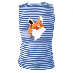 Майка-тільняшка Fox Triangular Art - PrintSalon