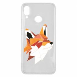 Чохол для Huawei P Smart Plus 2018 Fox Triangular Art - PrintSalon