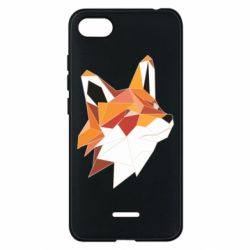 Чохол для Xiaomi Redmi 6A Fox Triangular Art - PrintSalon