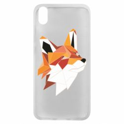Чохол для Xiaomi Redmi 7A Fox Triangular Art - PrintSalon