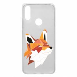 Чохол для Xiaomi Redmi 7 Fox Triangular Art - PrintSalon