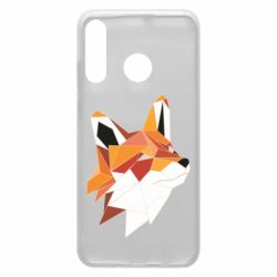 Чохол для Huawei P30 Lite Fox Triangular Art - PrintSalon