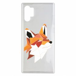 Чохол для Samsung Note 10 Plus Fox Triangular Art - PrintSalon
