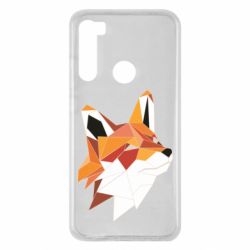 Чохол для Xiaomi Redmi Note 8 Fox Triangular Art - PrintSalon
