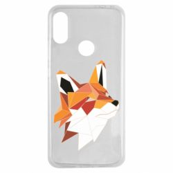 Чохол для Xiaomi Redmi Note 7 Fox Triangular Art - PrintSalon