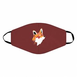 Маска багаторазова Fox Triangular Art - PrintSalon