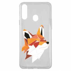 Чохол для Samsung A20s Fox Triangular Art - PrintSalon