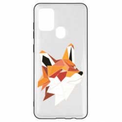 Чохол для Samsung A21s Fox Triangular Art - PrintSalon
