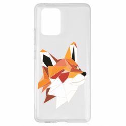 Чохол для Samsung S10 Lite Fox Triangular Art - PrintSalon