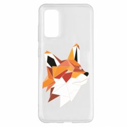Чохол для Samsung S20 Fox Triangular Art - PrintSalon