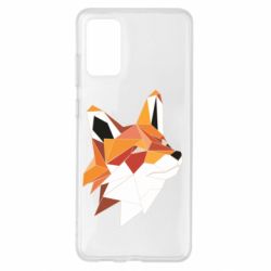Чохол для Samsung S20+ Fox Triangular Art - PrintSalon