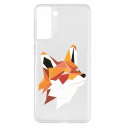 Чохол для Samsung S21+ Fox Triangular Art - PrintSalon