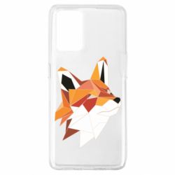 Чохол для Oppo A74 4G Fox Triangular Art - PrintSalon